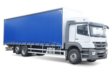 Car Hire Shoreham - 26 Tonne Curtain Side Truck - Truck hire Shoreham