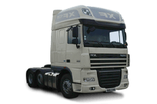 Car Hire Shoreham - 44 Tonne Sleeper Truck - Truck hire Shoreham